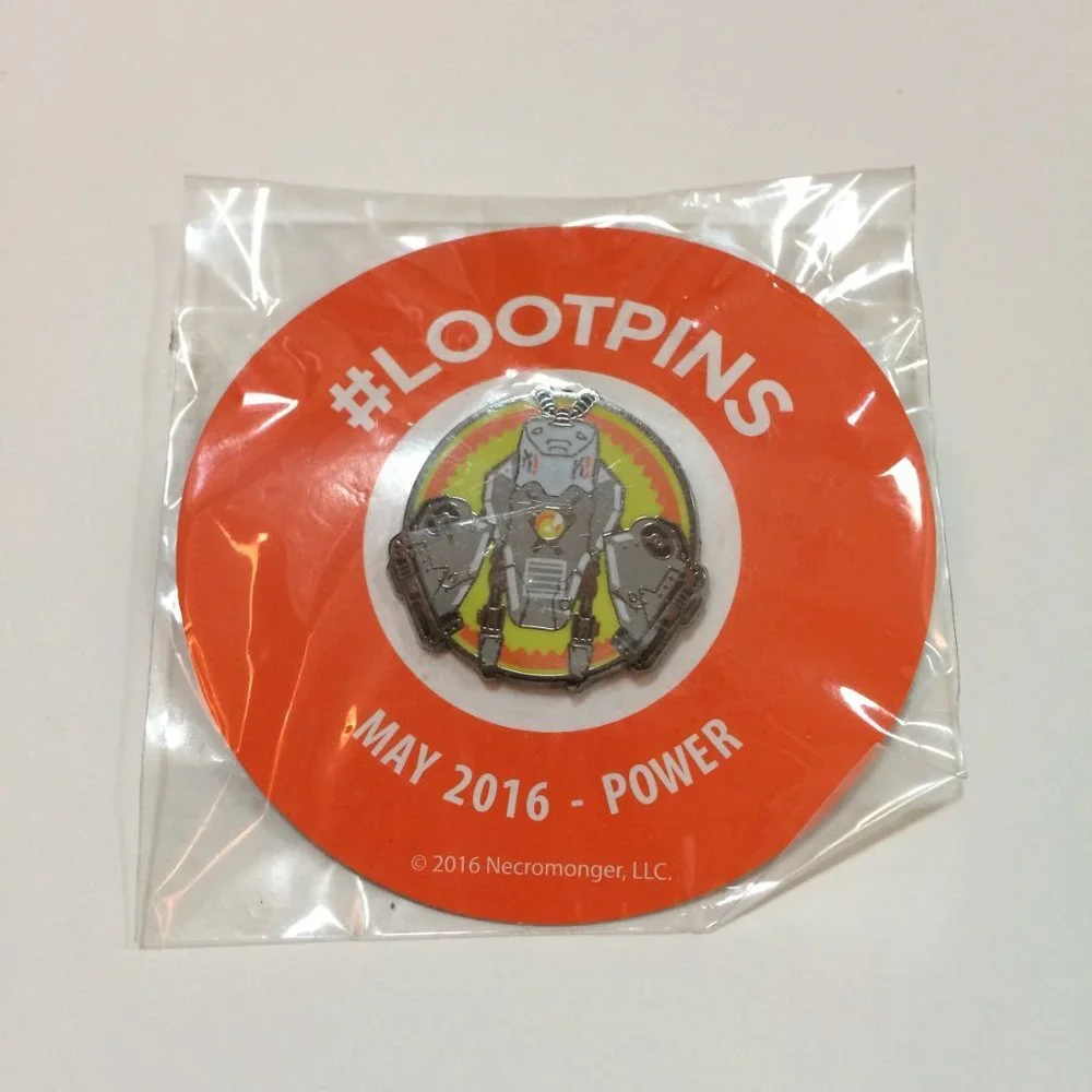Loot Crate May 2016 Power Pin